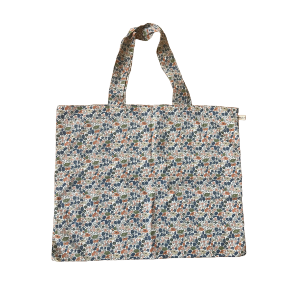 Tote bag bleu liberty